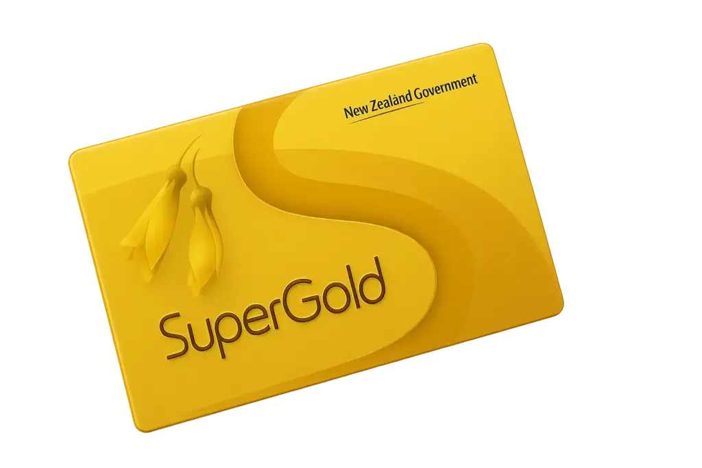 SuperGold card representing the discount offered for senior handyman services by Craig's Property Maintenance in Wellington.